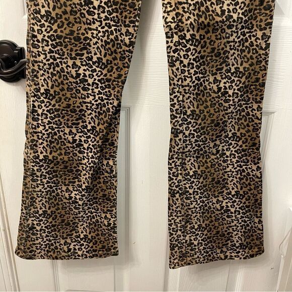 Leopard Print Matching Vest + Boot Cut Pants Set Western - Picture 10 of 16